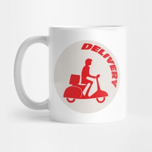 Delivery Silhouette Mug